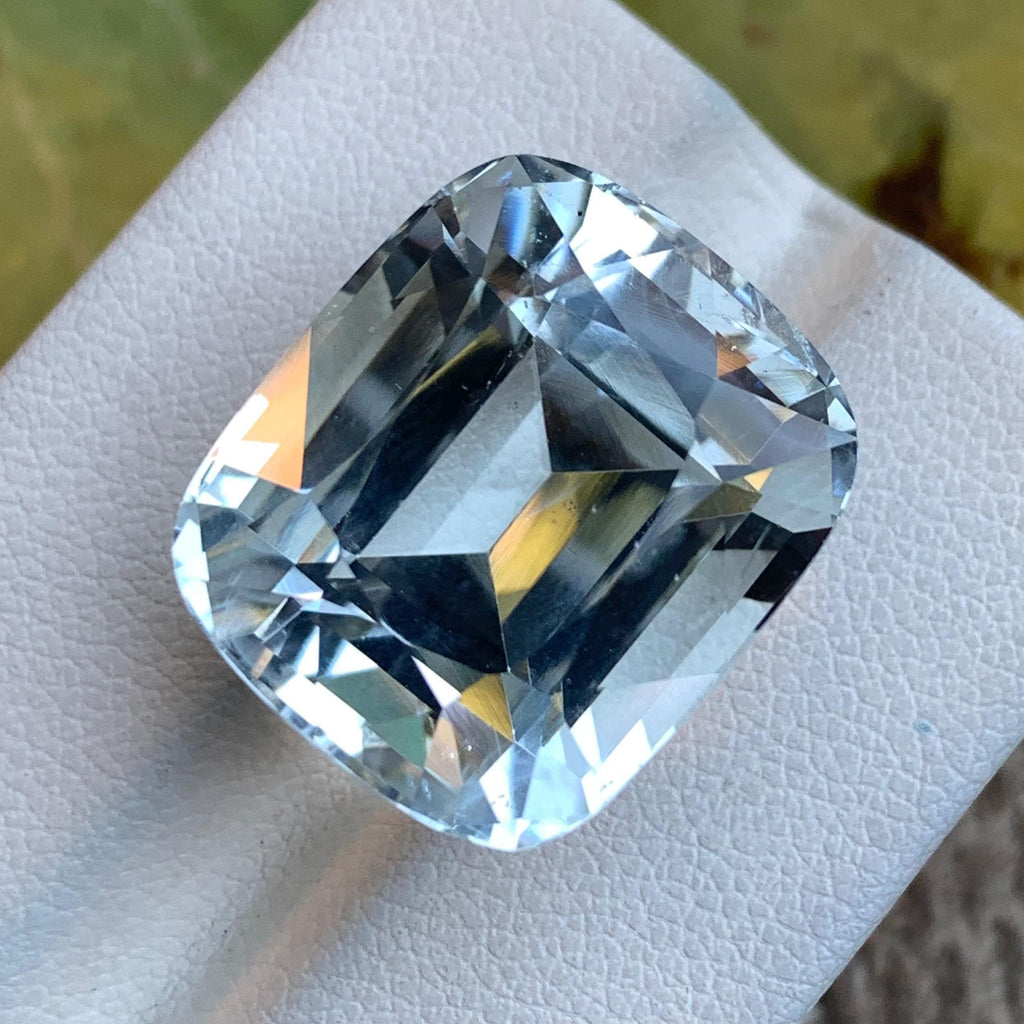 28.4 Ct's 100% Natural Loupe Clean Cushion Cut Aquamarine, Aquamarine, Loose Aquamarine Gemstone, Cut Aquamarine, Aquamarine Gemstone