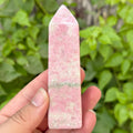 220g Red Rhodochrosite Obelisk Stone, Rhodochrosite Obelisk, Rhodochrosite Crystal Tower, Rhodochrosite Crystal Tower, Rhodochrosite Tower