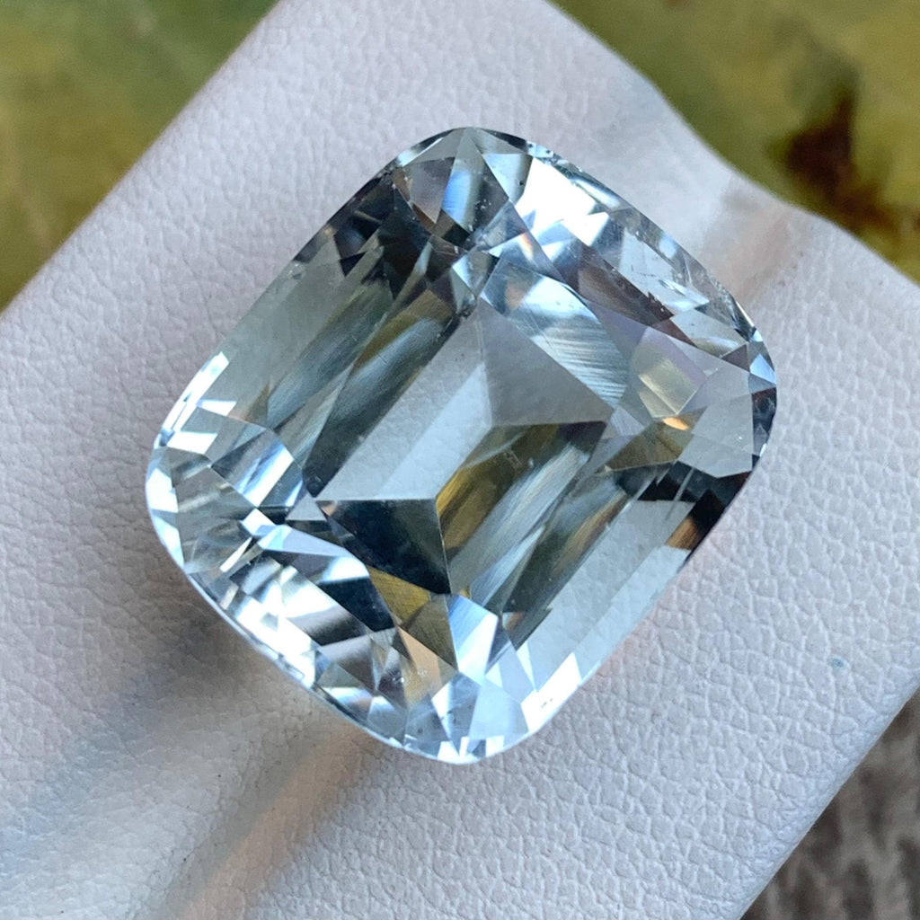 28.4 Ct's 100% Natural Loupe Clean Cushion Cut Aquamarine, Aquamarine, Loose Aquamarine Gemstone, Cut Aquamarine, Aquamarine Gemstone